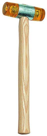Actual product image Gedore Plastic hammer, Ø 35 mm, Replaceable heads made of cellulose acetate, Sturdy ash handle (445 g)