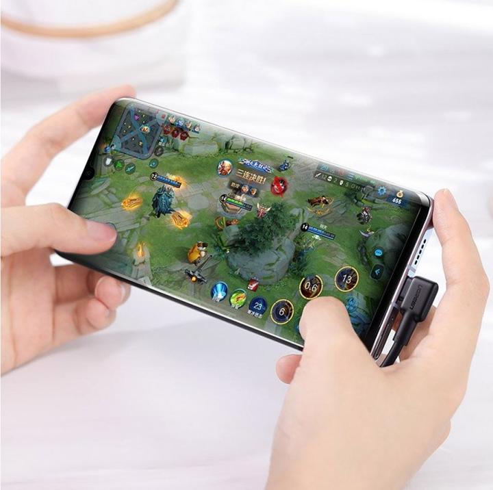 Produktbild Ugreen USB-C Huawei SuperCharge im 90 Grad L-Design (USB 3.0)