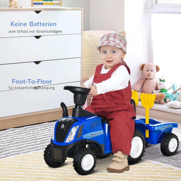 Immagine prodotto Homcom Auto a scorrimento con rimorchio e accessori