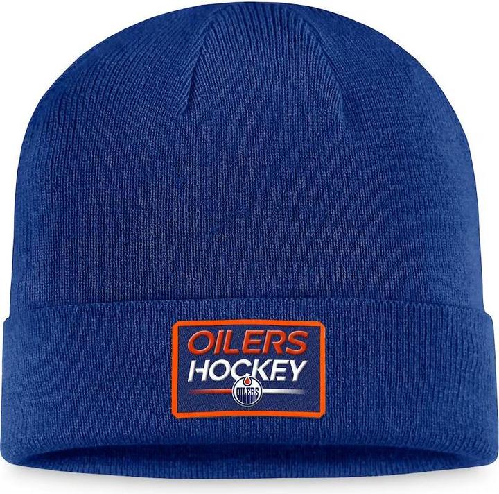 Actual product image IH Authentic Pro Prime Cuffed Beanie Edmonton Oilers