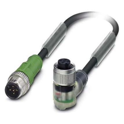 Phoenix Contact Sensor/actuator kabel, Kabels + Stekkers, Zwart