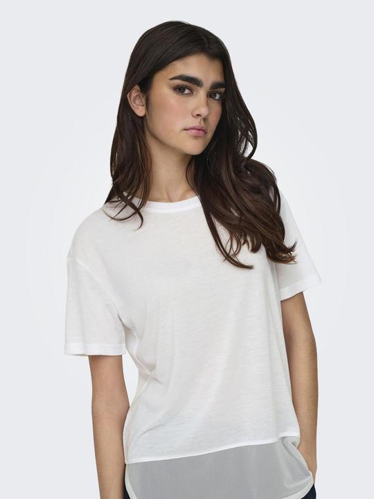 Produktbild Only Play Locker geschnitten Rundhals Tief angesetzte Schulter T-Shirt T-shirt (S)