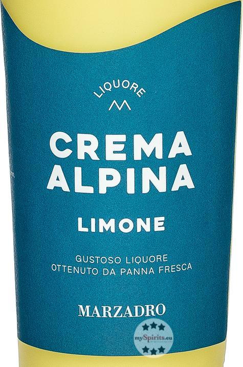 Produktbild Marzadro Crema Alpina Limone,7l