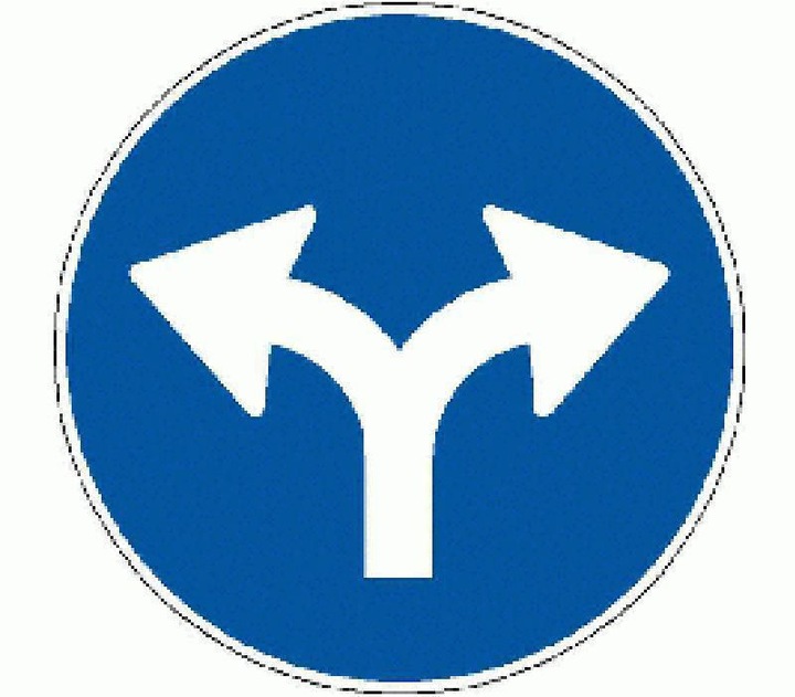 Produktbild BRW Signaltafel Rechts- oder Linksabbiegen 2.39