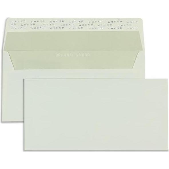 Blanke, Briefumschlag, Briefumschläge DINlang 120g/qm haftklebend VE=250 Stück beige (110 x 220 mm, 250 x)