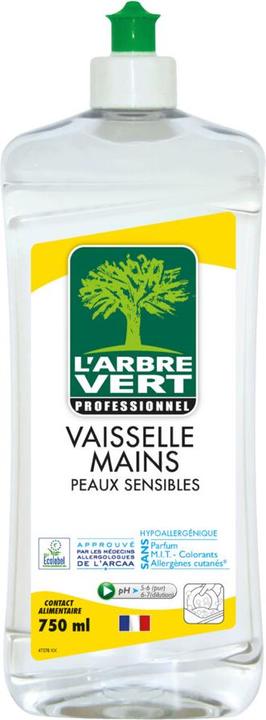 Immagine prodotto L'arbre vert Eco Piatti e Mani Pelle Sensibile Professionnel (Liquida)