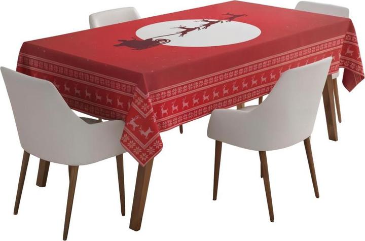 L'essentiel Scarlet Tablecloth (220 x 160 cm)