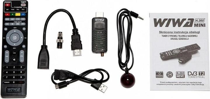 Productafbeelding Wiwa Tuner TV H.265 Mini (DVB-T, DVB-T2, CI+ slot)