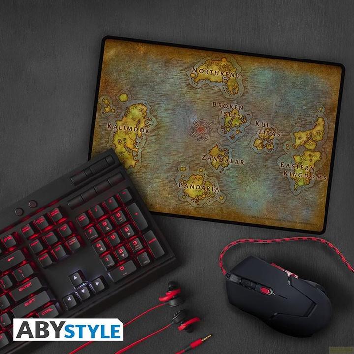 Productafbeelding ABYstyle Tappetino Mouse Gaming - World of Warcraft : Kaart