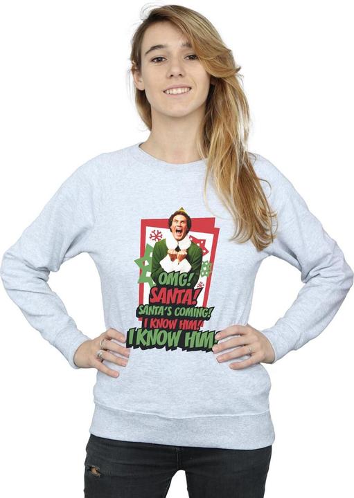 Image du produit Elf - Sweat OMG SANTA - Femme (M)