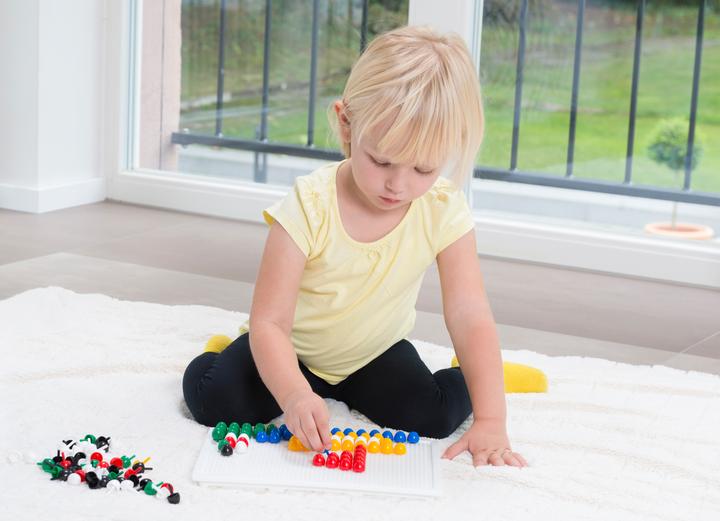 Actual product image Lena A colored mosaic of 120 elements