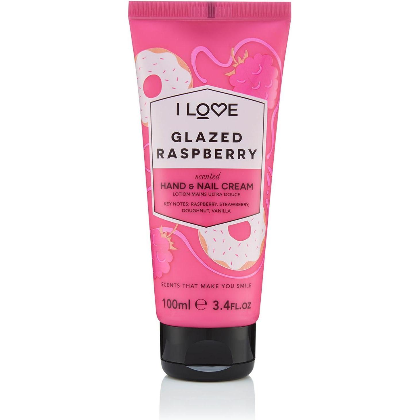 I Love..., Handcreme, Handcrème Glazed Raspberry Hand & Nail Cream 100 ml (100 ml)