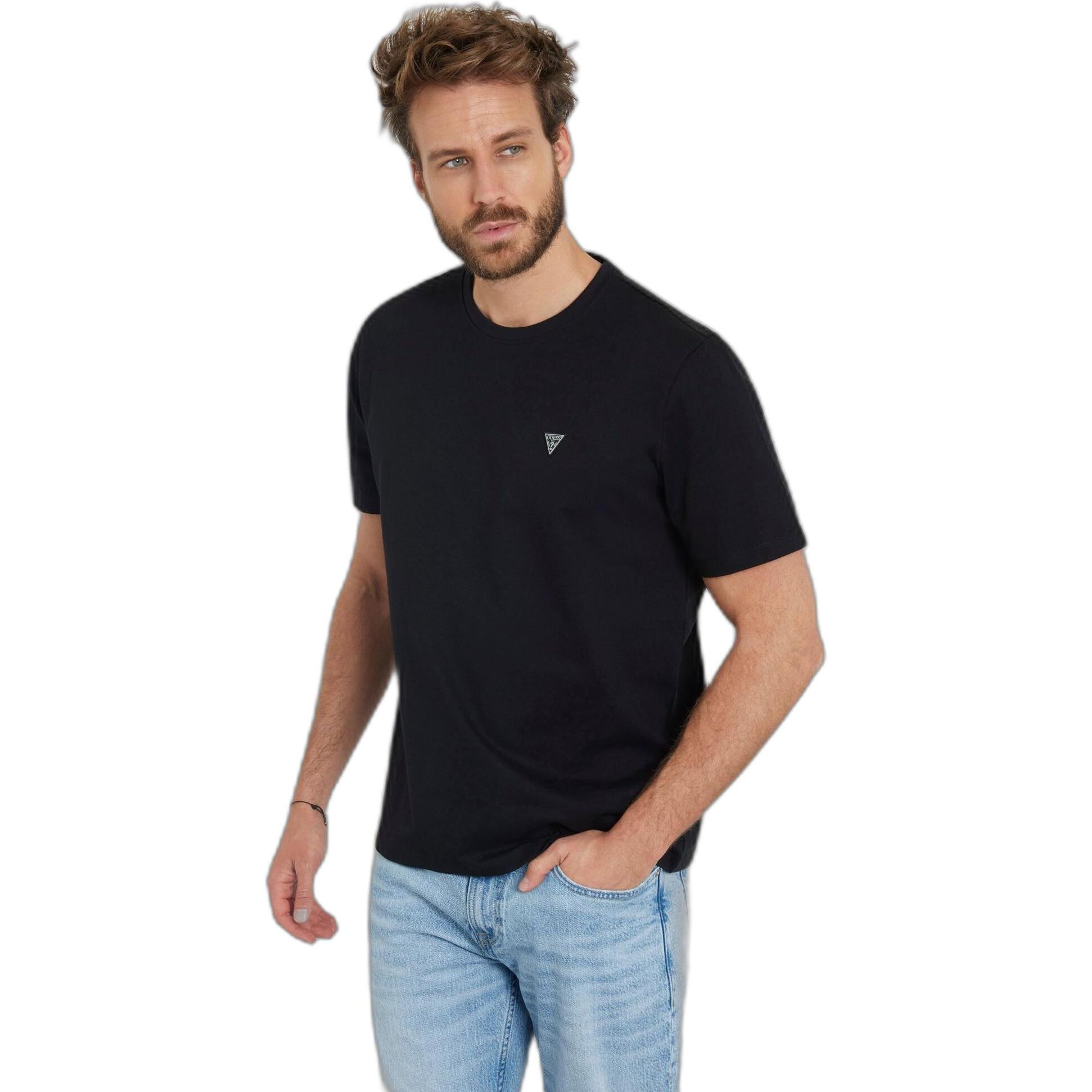 Thumbnail - Guess, Herren, Shirt, Cn Patch, Schwarz, (M)