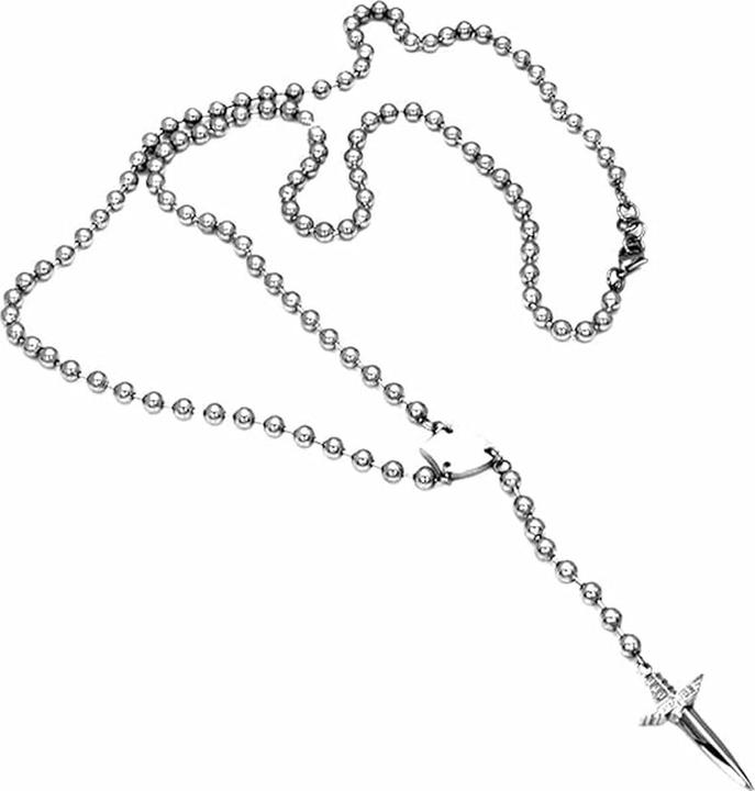 Actual product image Police Insignia necklace (Stainless steel)