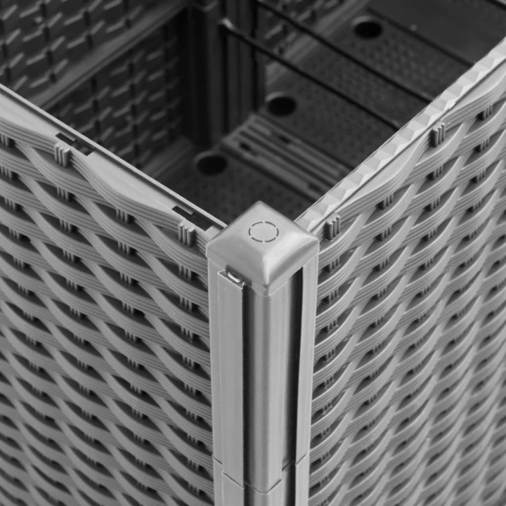 Actual product image VidaXL Planter with trellis PP