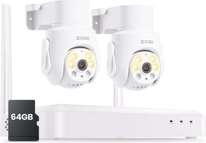 Actual product image Zosi C280 Überwachungskamera-Set mit PTZ