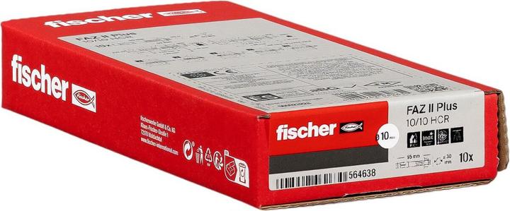 Produktbild Fischer Bolzenanker FAZ II Plus 10/10 HCR (10 Stk.)