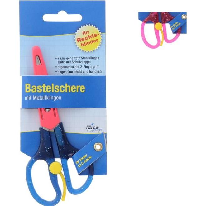 MICA College, Schere, Kinderschere - spitz - für Rechtshänder