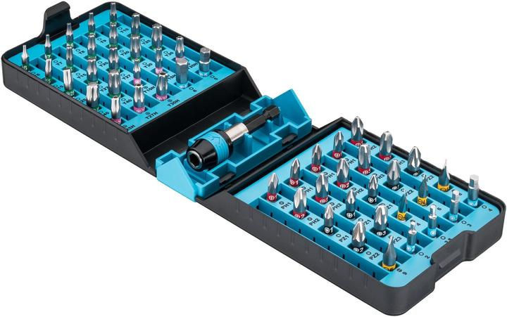 Actual product image HAZET Screwdriver bit set 2240N/51 ∙ Hexagon, solid 6.3 (1/4 inches) ∙ Pozidriv profile PZ, Cross r… (Allen screw)