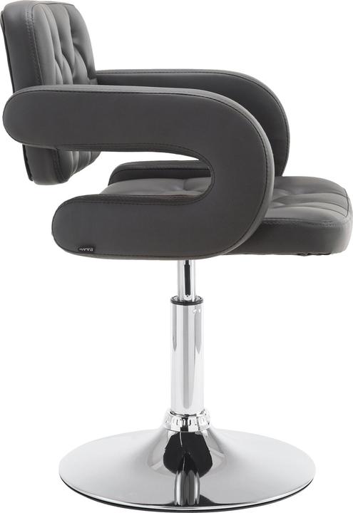Produktbild CLP Lounger Dublin Kunstleder, grau
