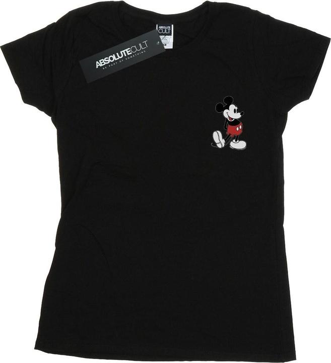 Immagine prodotto Disney Mickey Mouse Kickin Retro Chest Maglietta Donna (XXL)