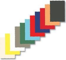 Produktbild Fellowes Delta Deckblatt mit Lederstruktur, rot
