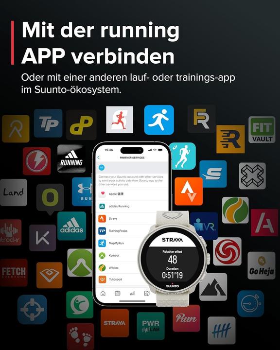 Image du produit Suunto Run Frost Gray (46 mm)