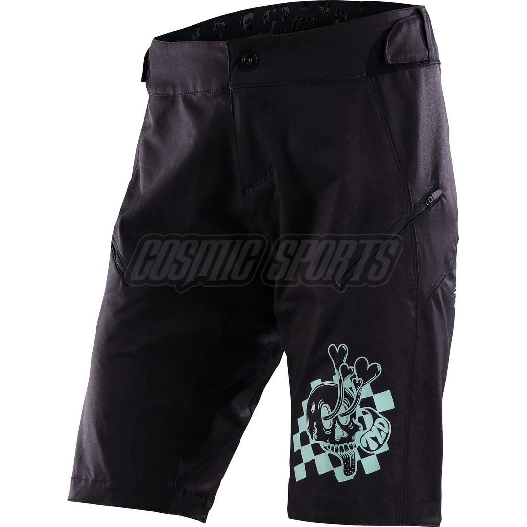 Troy Lee Designs, Damen, Velohosen, Womens Lilium Short Shell, Micayla Gatto, black, M (M), Schwarz, M