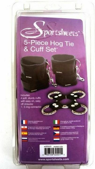 Actual product image Shots Hog Tie Cuff Set
