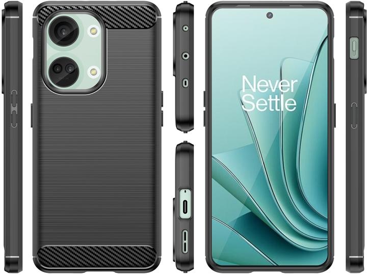 Produktbild Screenguard OnePlus Nord 3 Hülle Carbon Brushed Soft TPU (OnePlus Nord 3)
