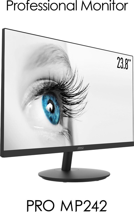 Actual product image MSI Pro MP242 (23.8 inch) Pixel LCD (1920 x 1080 pixels, 23.80")