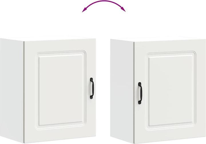 Immagine prodotto vidaXL Parete attrezzata Kalmar White Parete attrezzata in legno Cucina (50 x 31 x 60 cm)