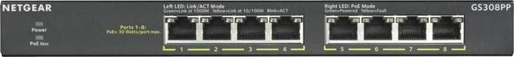Produktbild Netgear GS308PP-100EUS (8 Ports)