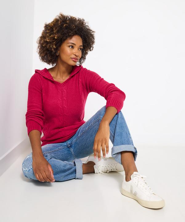 Produktbild Joe Browns Hooded Cable Knit Jumper (36)