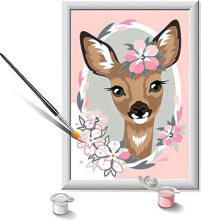 Produktbild Ravensburger Malen nach Zahlen 28983 - Süsses Reh - Kinder ab 7 Jahren