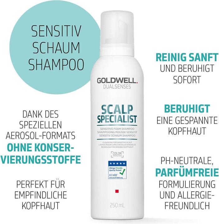 Immagine prodotto Goldwell Specialista del cuoio capelluto Dualsenses (250 ml, Shampoo liquido)