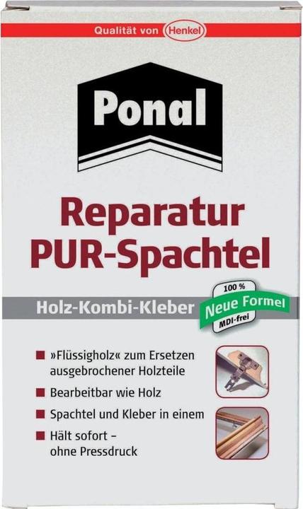 Energy Label Ponal Repair PUR filler 177 g
