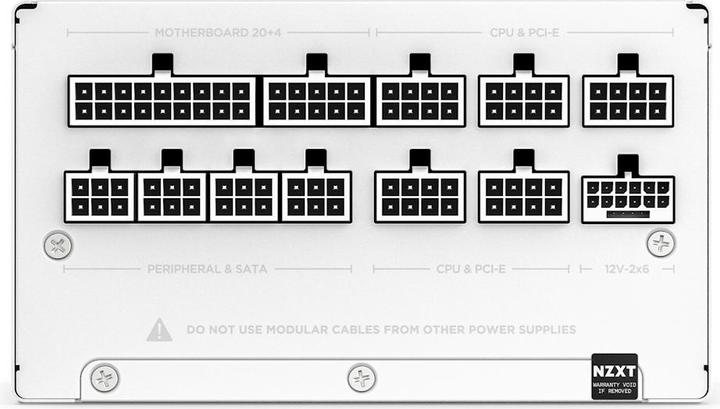 Produktbild NZXT ATX 3.1 1200 Watt 80 Plus Gold Mod (1200 W)