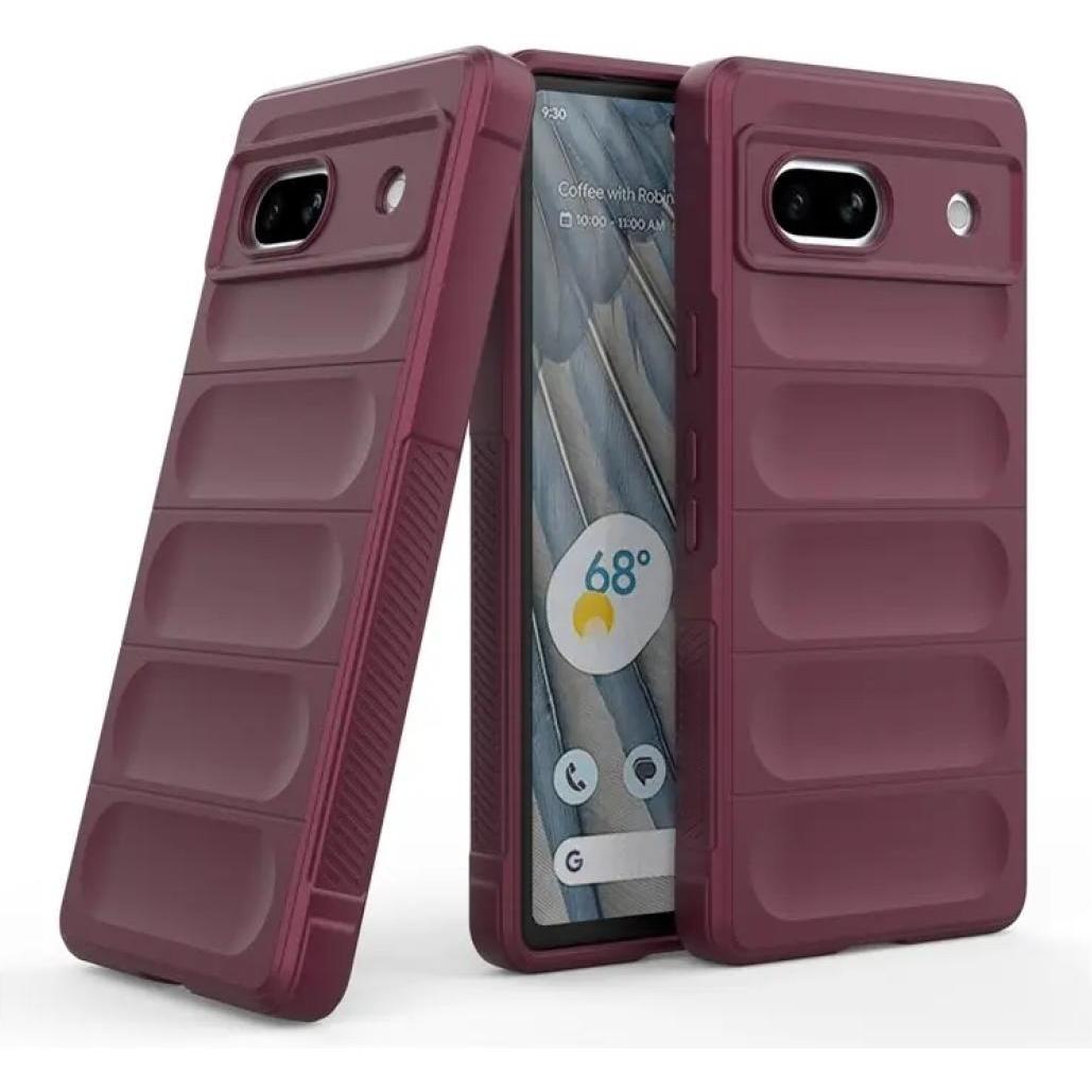 Screenguard CloudCase Google Pixel 7a TPU Hülle (Google Pixel 7a), Smartphone Hülle, Rot