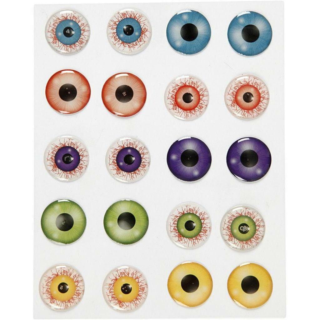 Thumbnail - Creativ Company, Sticker, Sticker Augen 3D