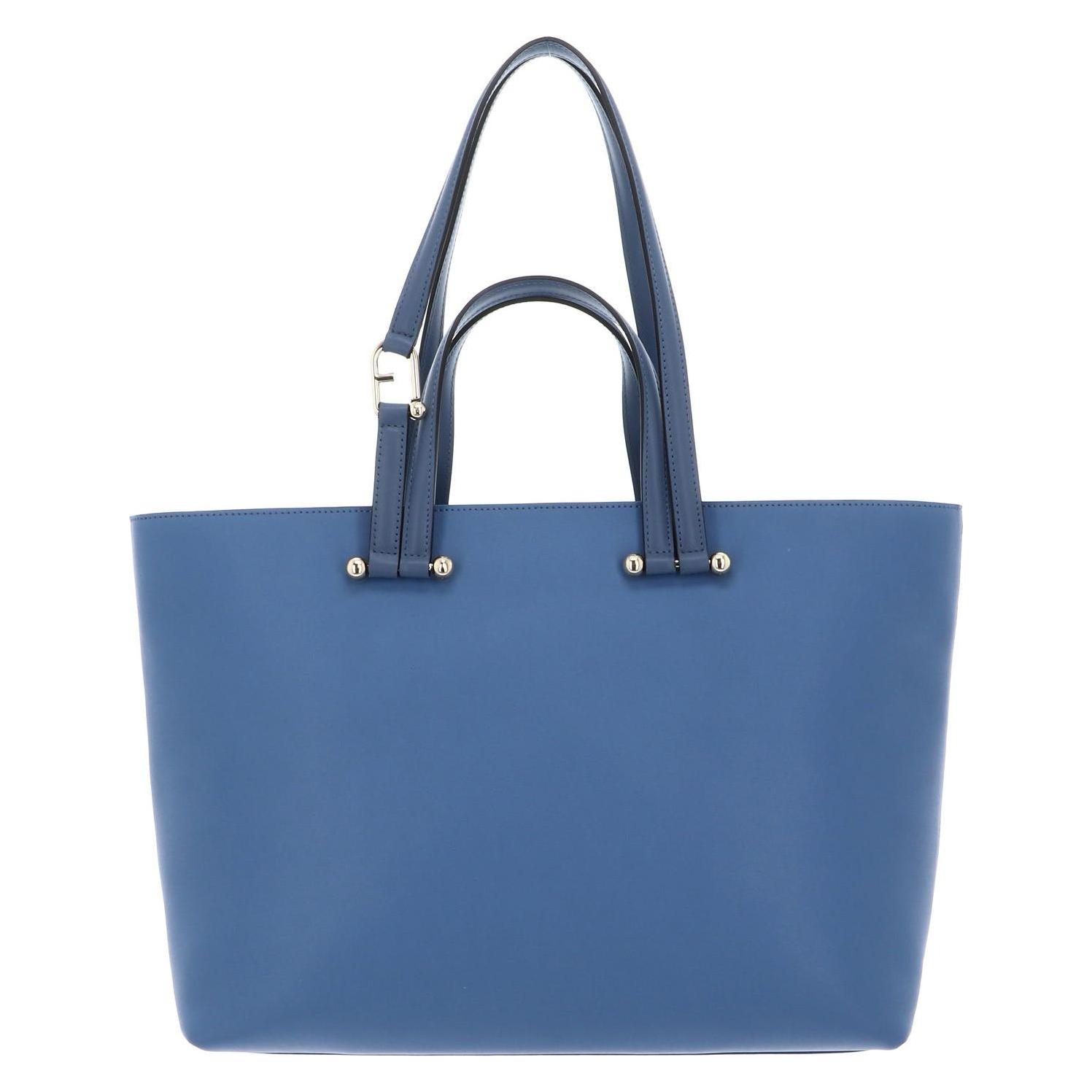 Furla, Damen, Handtasche, Duetto Tote, Blau