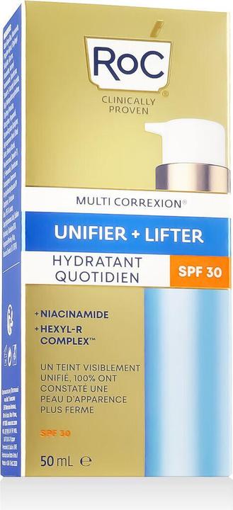 Actual product image Roc Multi Correxion Even Tone Lift Daily Moisturiser SPF30 (Body milk, 50 ml)