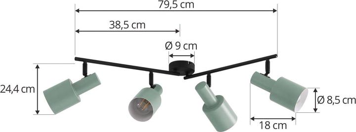 Immagine prodotto Lindby Ovelia (E27)