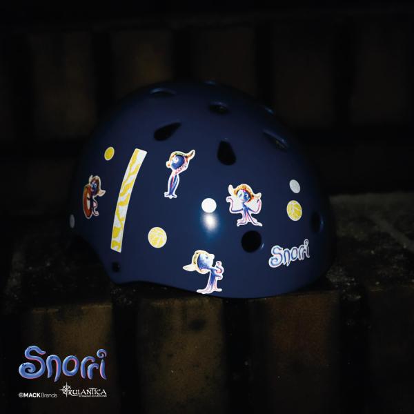 Produktbild Farbviereck Reflektierende Snorri Europapark Motive Aufkleber / Sticker