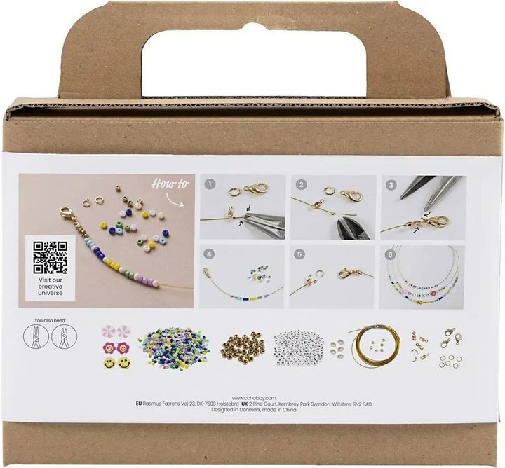 Image du produit Creativ Company Kit de création de bijoux Mini Creative Mix Colliers
