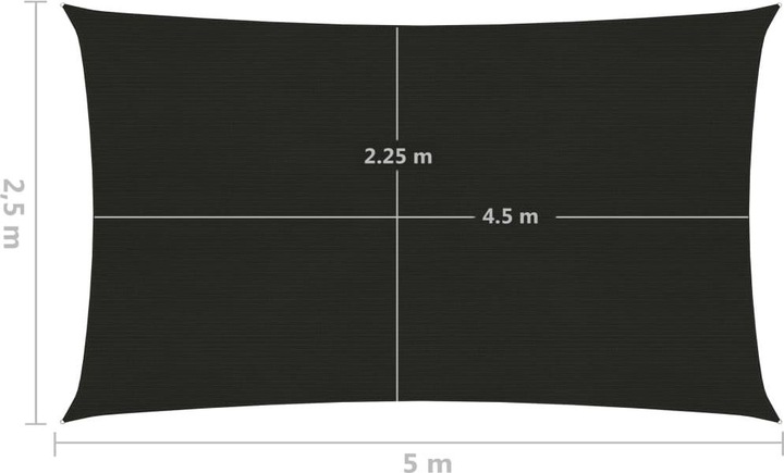 Image du produit VidaXL Sonnensegel (250 x 500 cm)