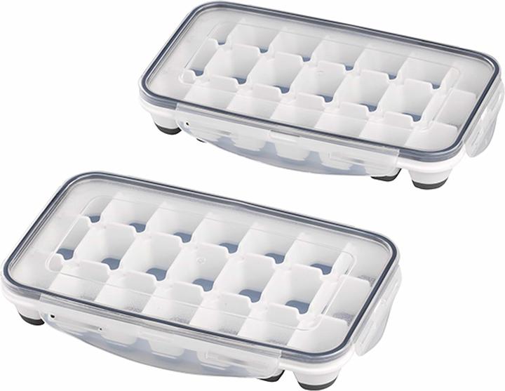 APS Eiswürfelform, 2er-Set, je 21 Eiswürfel