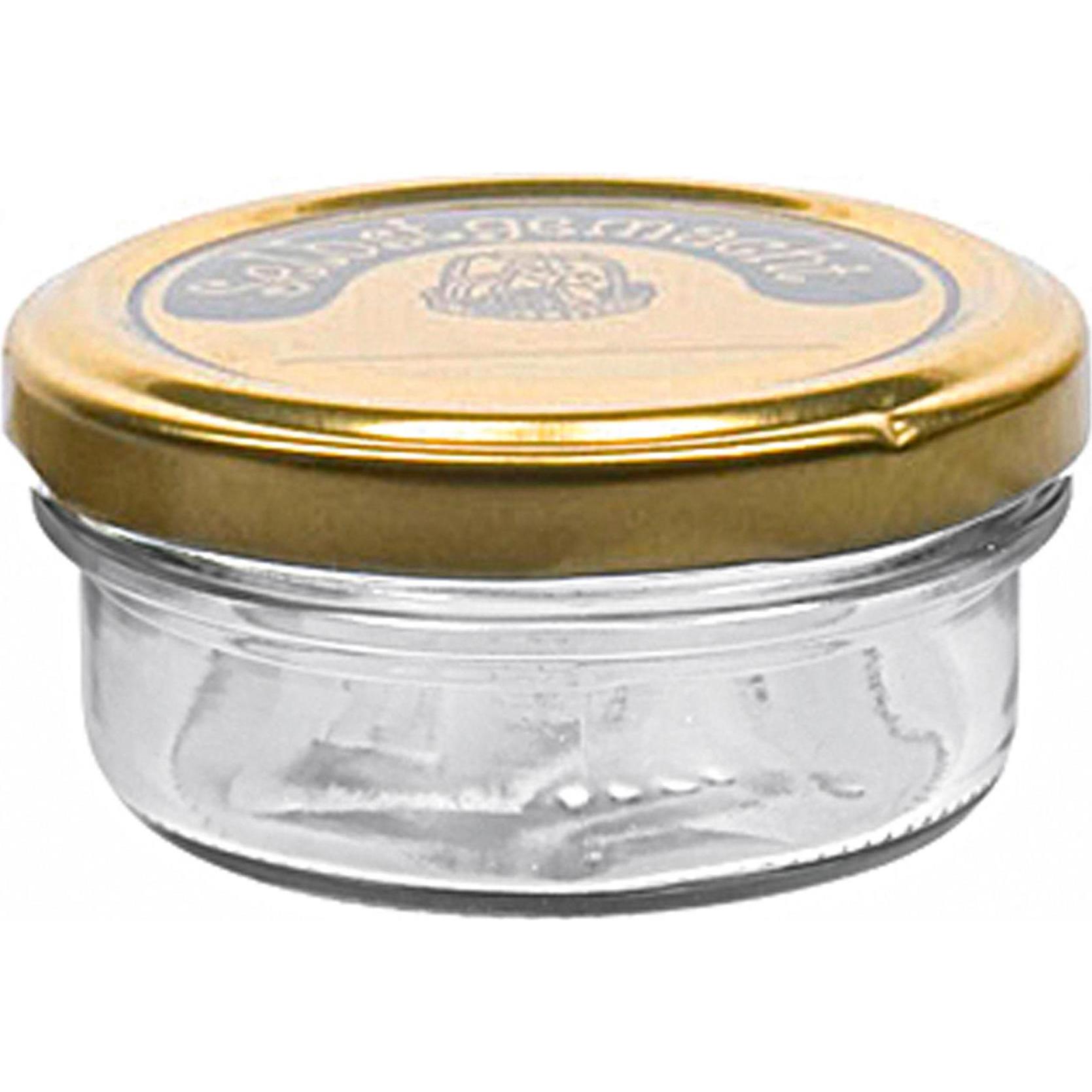 Emsy Schraubdeckelglas Sturz mit 66mm TO-Deckel selbstgemacht 70 ml 16er Pack, Einmachgläser