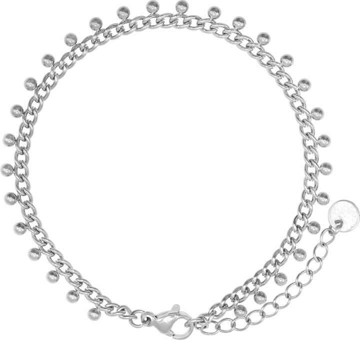 Polished silver colour