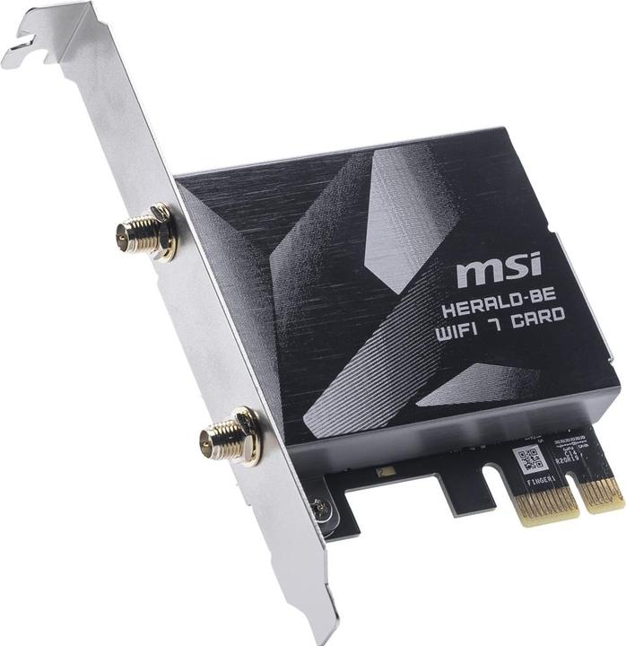 Produktbild MSI HERALD BE9400 WiFi 7 PCIe Card (PCIe)